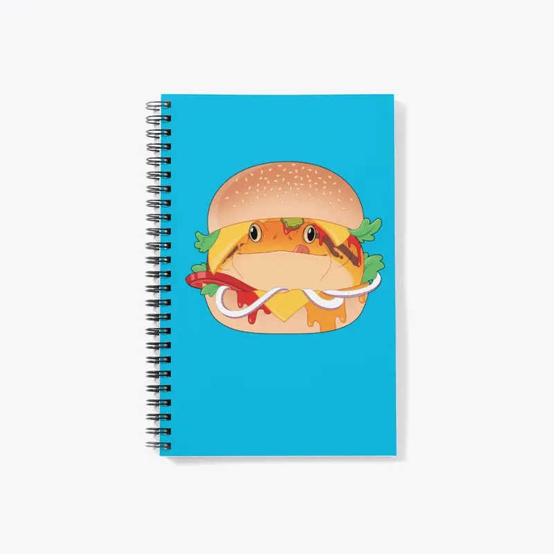 Nacho Cheeseburger Notebook