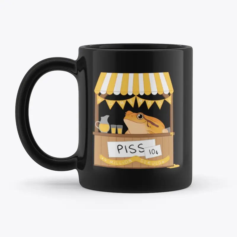 Nacho's Drink Stand Black Mug