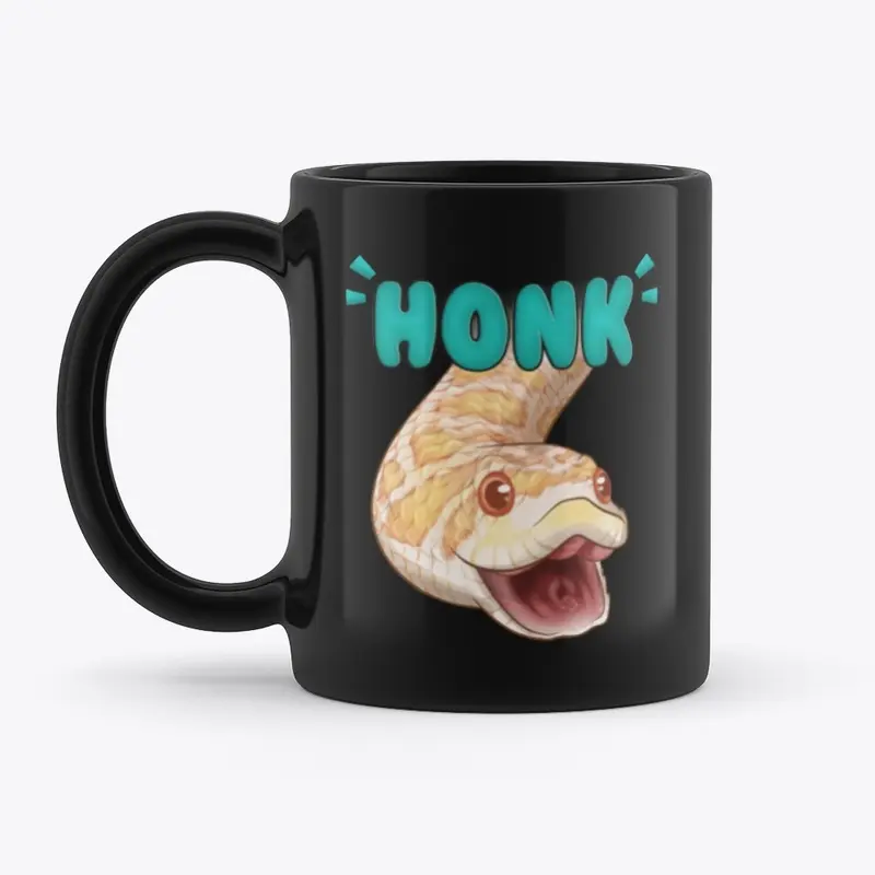 Honknose Black Mug