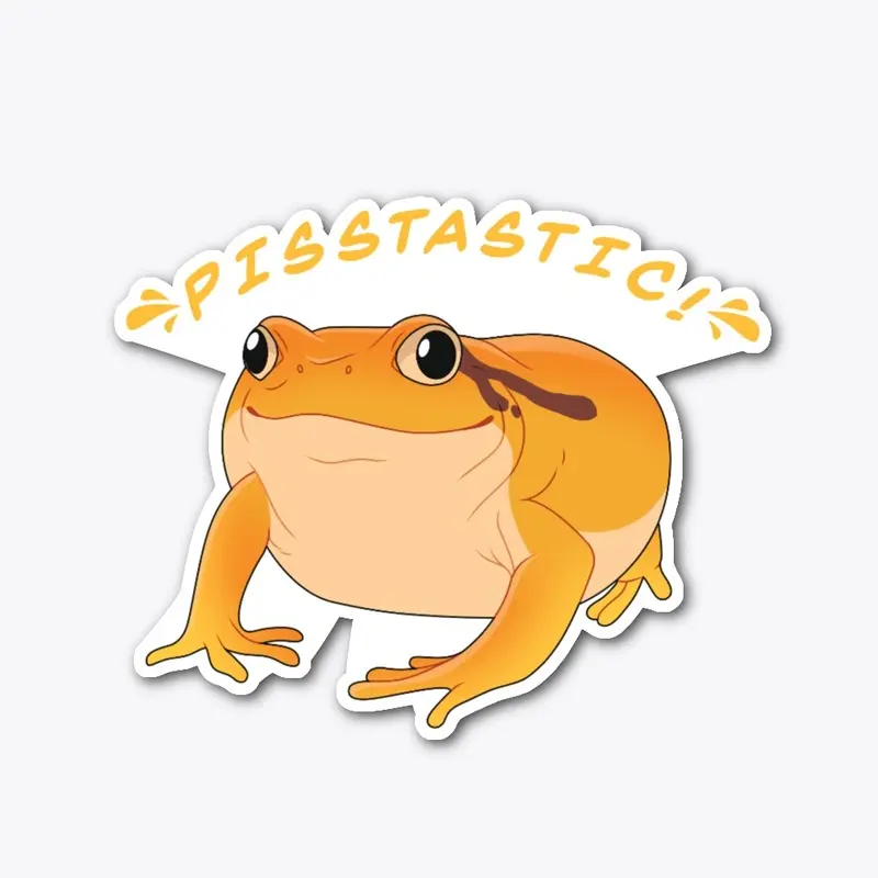 Pisstastic Nacho Sticker