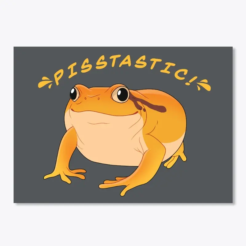 Pisstastic Nacho Rectangle Sticker