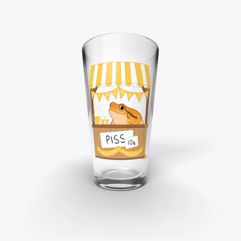 Nacho's Drink Stand Glass Cup