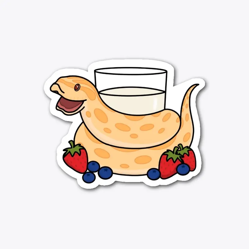 Berries and Cream Hognose Sticker